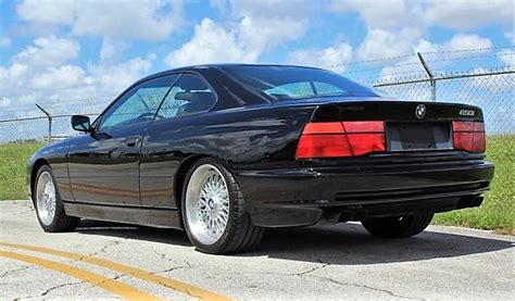 V12-powered 1991 BMW 850i coupe, a sophisticated road rocket