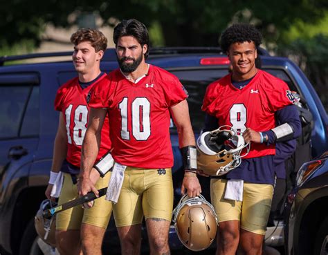 Notebook Teasing Out Life After Sam Hartman At Notre Dames Qb