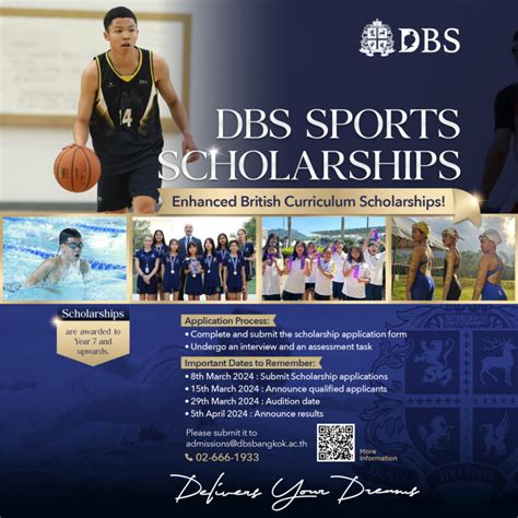 Sports Scholarship Dbs Denla British School