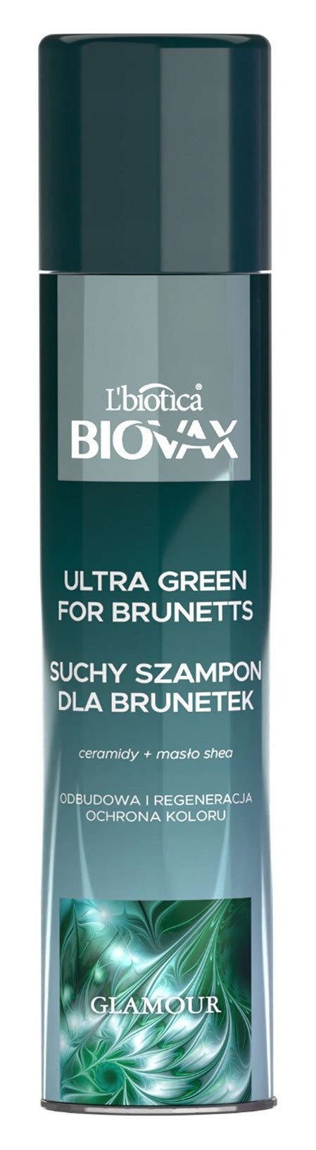 L BIOTICA BIOVAX Glamour Suchy Szampon do włosów dla brunetek Ultra