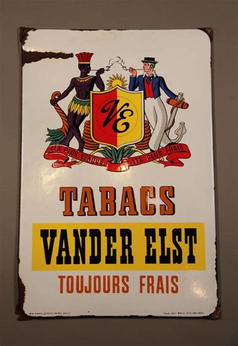 Tabacs Vander Elst Bord Emaille Catawiki