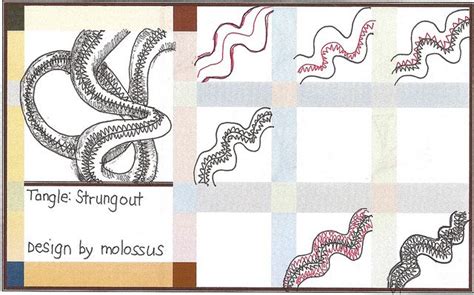 Strungout Zentangle Patterns Tangle Pattern Tangle Patterns