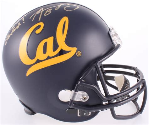 Aaron Rodgers Signed California Golden Bears Full-Size Matte Helmet ...