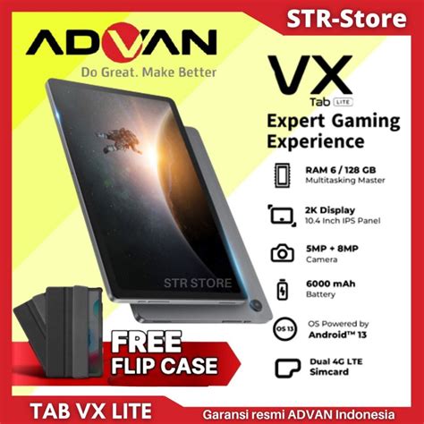 Jual Advan Tab Vx Lite Gb Garansi Resmi Tab Murah Bagus Tab