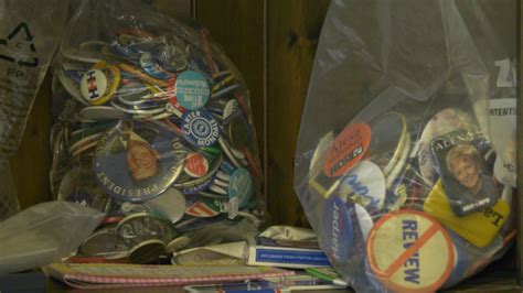 Political Memorabilia Collection A Passion For A Smiths Falls Ont Man