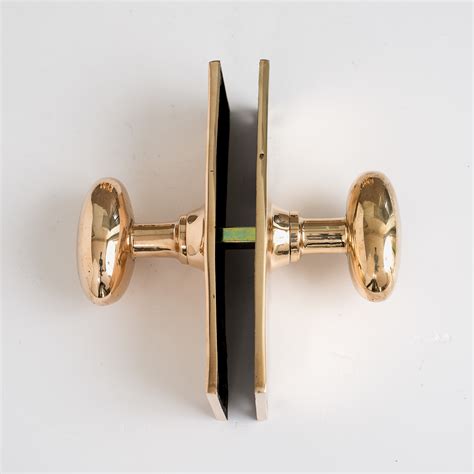 Early Twentieth Century Brass Door Knobs Door Furniture