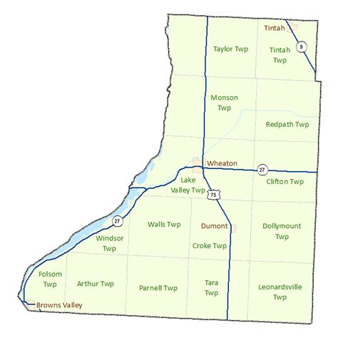 Traverse County Maps