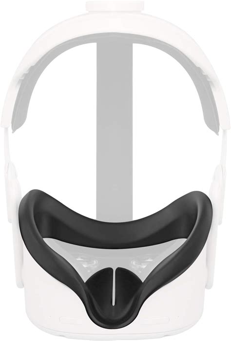 Esimen Vr Face Cover Compatible For Oculus Quest 2 Silicone