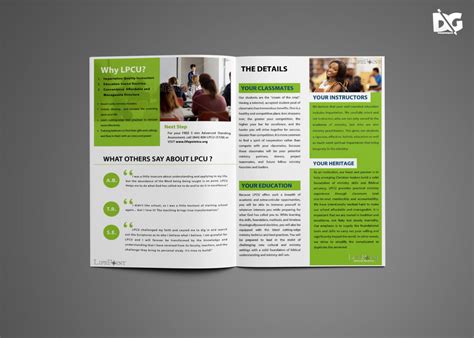 Graduation Bi Fold Brochure Design Template 99effects