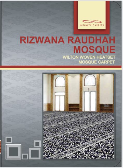 Rizwana Raudhah Rasim Maroon Mosque Carpet - Wallpaper & Carpets ...