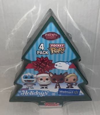 FUNKO POCKET POP HOLIDAYS RUDOLPH THE RED NOSED REINDEER 4 PACK