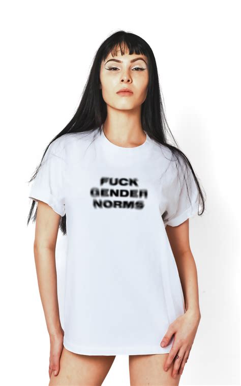 Ts1 113 Distorted F Gender Norms Screen Tee Tri Collective