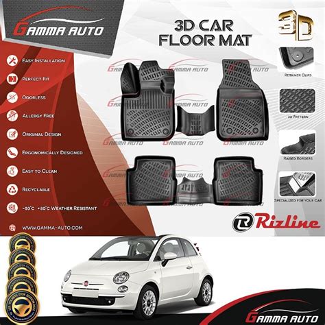 Tapis Sur Mesure Gamma Auto Pvc Fiat