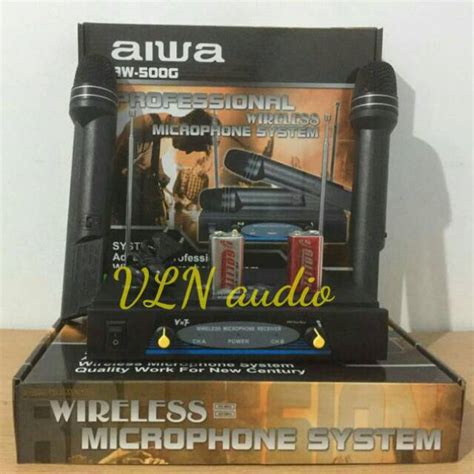 Jual Mic Wireless AIWA AW500G AW 500G Shopee Indonesia