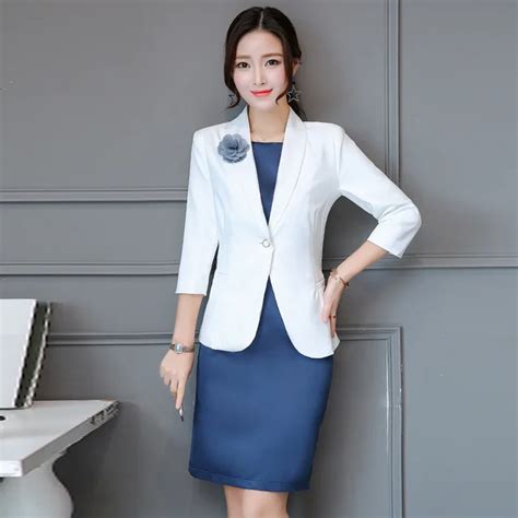 Women Business Suits Formal Office Suits Work Fashion Elegant Skirt