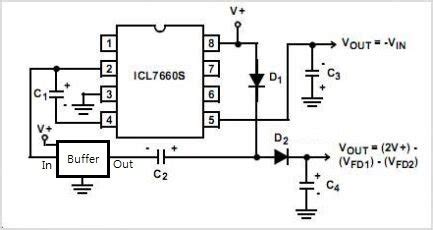 ICL7660 DC-DC Converter IC Datasheet, Pinout, Equivalent, 46% OFF