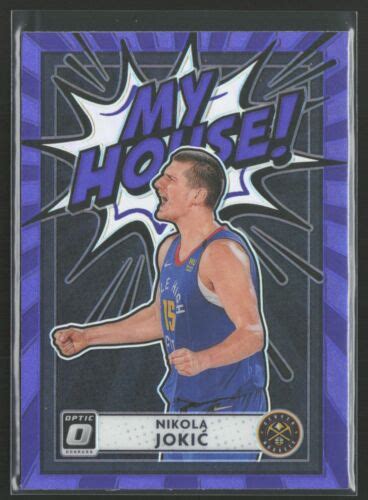 2020 21 PANINI DONRUSS OPTIC NIKOLA JOKIC MY HOUSE PURPLE PRIZM EBay