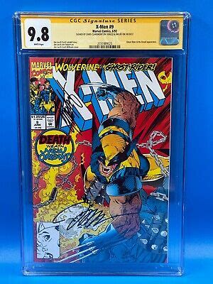 X Men Marvel Cgc Ss Nm Mt Signed By Chris Claremont Jim