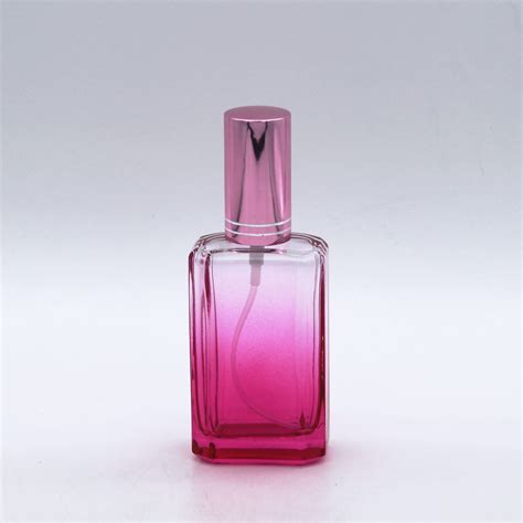 Gradual Coating Refillable Cosmetic Packaging Fancy Perfume Empty Glass