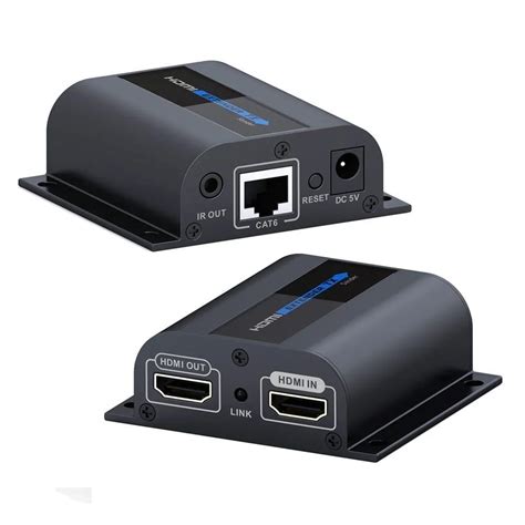 Lkv372pro Hdmi Extender 1080จุดhdmiได้ถึง60เมตร196ftกว่าเดี่ยวcat6สาย