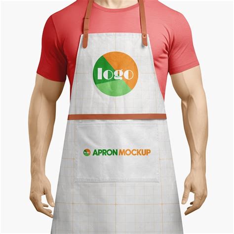 Premium PSD Apron Mockup Psd