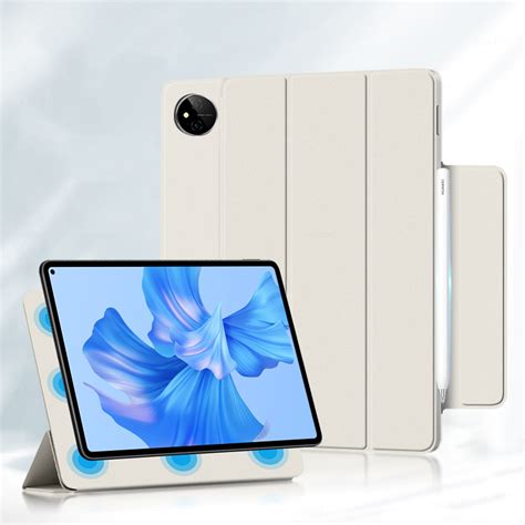 Ultra Thin Kickstand Function Flip PU Leather Smart Magnetic Tablet