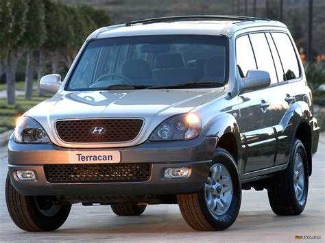 Hyundai Terracan AU Spec 200407 Wallpapers 1280x960