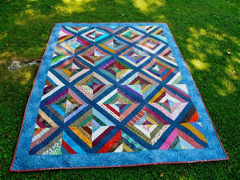 Timber Hill Threads String Quilt Finished