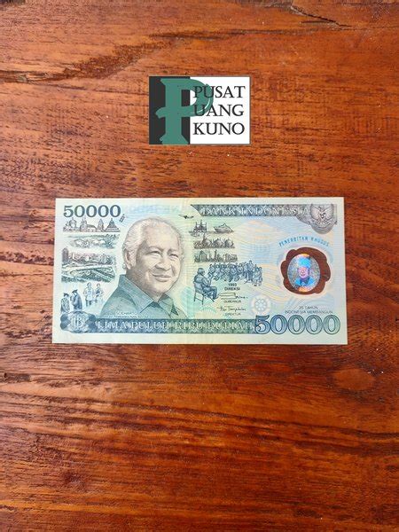 Jual Uang Kuno 50000 Suharto Polymer 1993 Polymer Di Lapak Din Antik