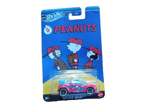 Hot Wheels Silver Series Snoopy Peanuts Th Anniversary Super Gnat On EBid United