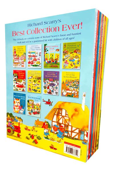 Richard Scarrys Best Collection Ever 10 Books Collection Bargain