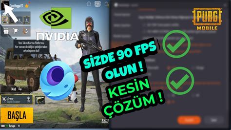 Kasma Derd Yok Gameloop Sab T Fps Nasil Yapilir Nv D A Ayarlari