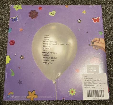 Olivia Rodrigo Sour Lp Opaque Purple Vinyl Urban Outfitters Uo