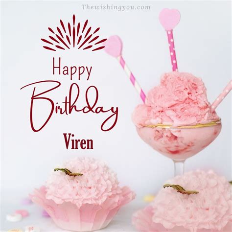 Hd Happy Birthday Viren Cake Images And Shayari