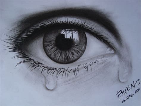 Eye With Tears Drawing at GetDrawings | Free download