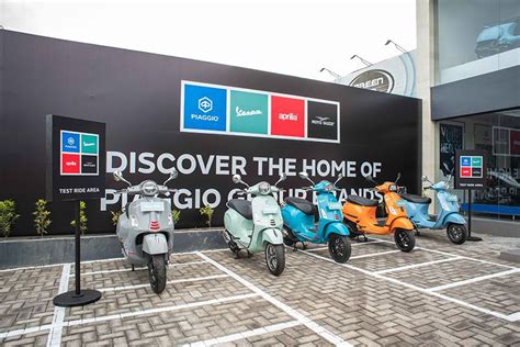 Piaggio Indonesia Buka Dealer Premium Motoplex 4 Merek Di Bali