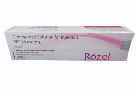 Rozel Denosumab Mg Injection Packaging Type Box At Rs Piece