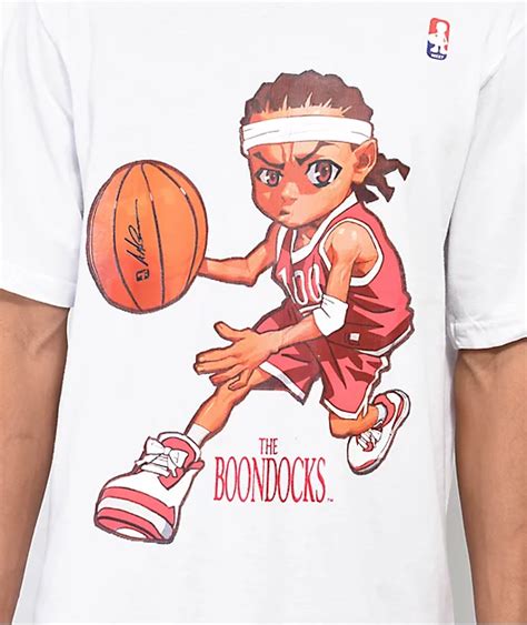 The Boondocks Basketball Riley White T-Shirt