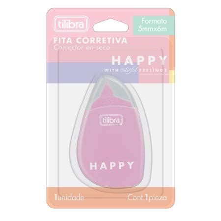 Corretivo Em Fita Mmx M Happy Blister Unidade Shopee Brasil