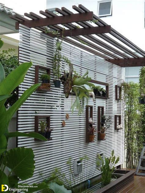 12 Amazing Wall Decorating Ideas For Patio | Engineering Discoveries