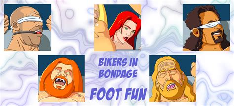Bikers In Bondage Foot Fun Finished By Lannad On Deviantart