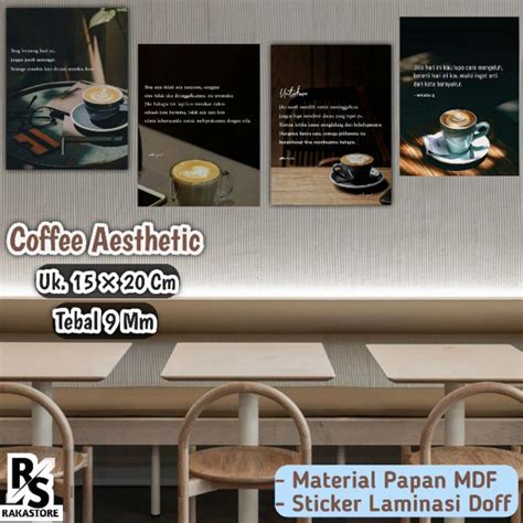 Jual Poster Cofee Kata Kata Inspirasi Poster Coffee Pajangan Dinding