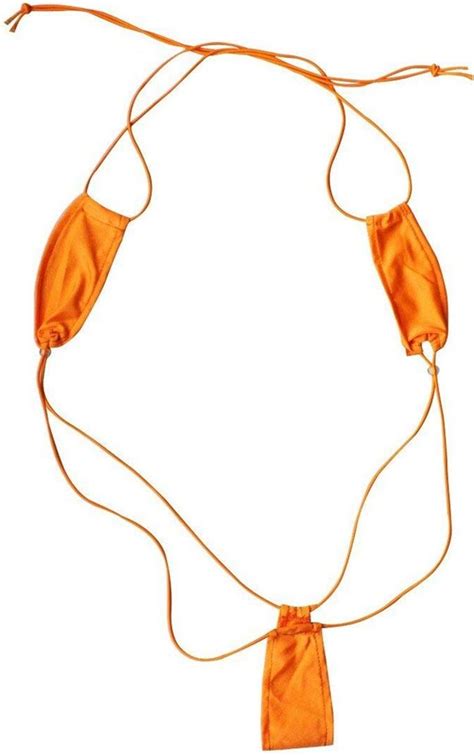 Vomono Creamlin Teeny Weeny Sling Shot Micro Mini Bikini Thong One