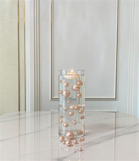 Amazon Pieces No Hole Pearls For Vase Jumbo Assorted Sizes And