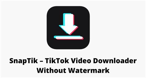 SnapTik – TikTok Video Downloader Without Watermark - Gadgetflazz.Com