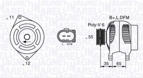 Alternator Generator Alfa Romeo Sw Bre