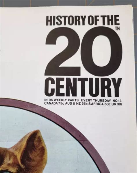 History Of The 20th Century Magazine 1969 The Fighting Sex Issue 13 £1529 Picclick Uk