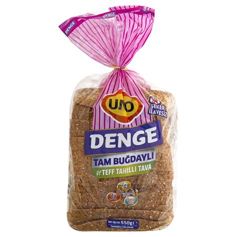 Uno Denge Tam Buğday ve Teff Tahıllı Tava Ekmeği 550 G Macroonline