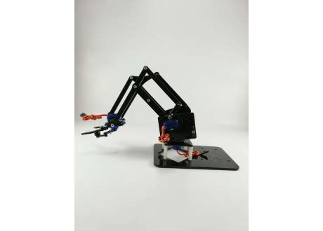 Kit Brazo Robot Robotico Acrilico Con Servos Sg90 Incluye Arduino