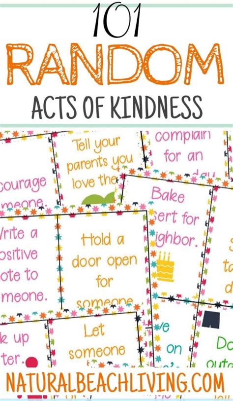 101 Of The Best Random Acts Of Kindness Ideas